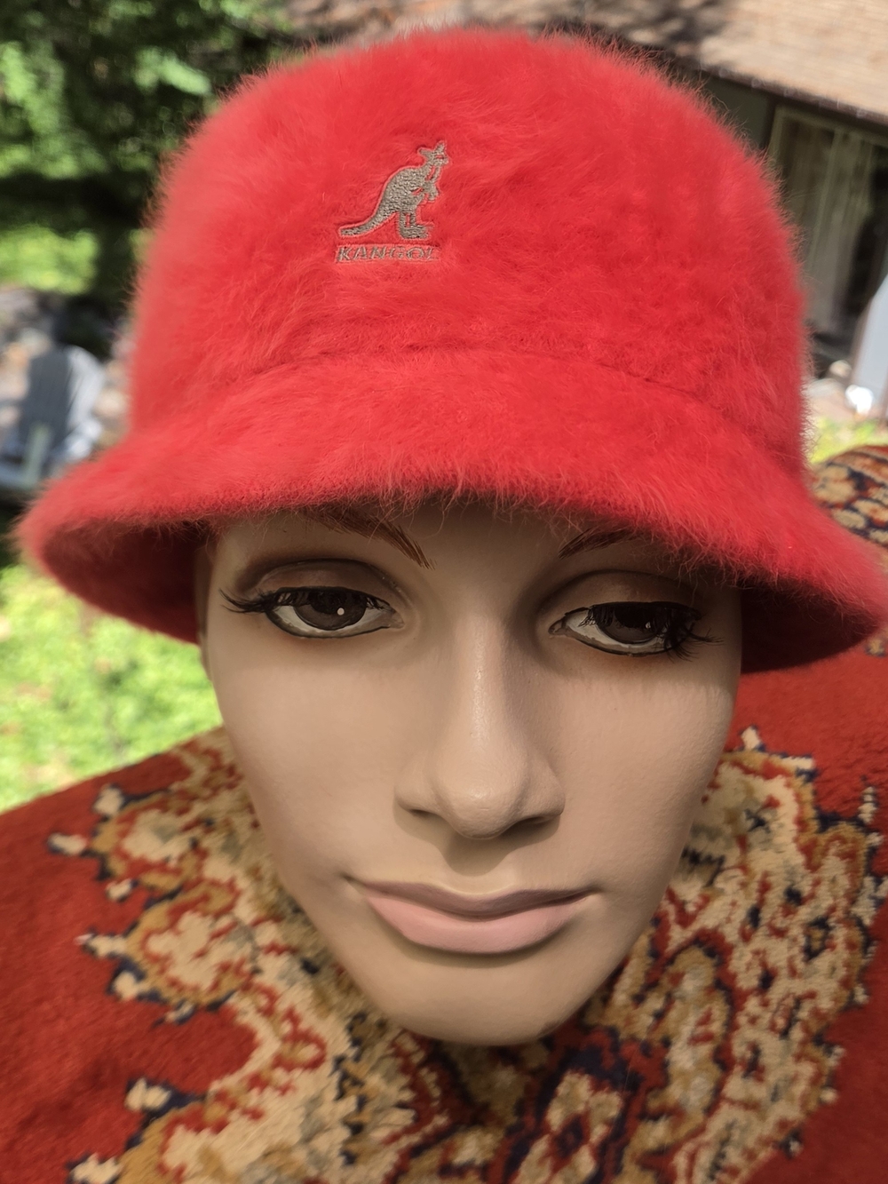 Kangol Pink Angora Blend Furgora Bucket Hat SzM Unisex - Picture 3 of 7